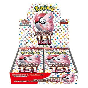 Pokémon Cards 151 Booster Box (JP)